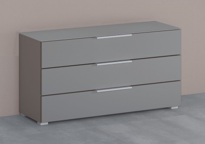 Product photograph of Rauch 20up Cupboard With Matt Glass Front And Top - H 64cm from Choice Furniture Superstore