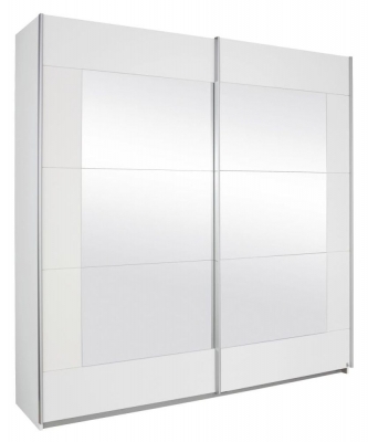 Rauch Alegro 2 Door White Sliding Wardrobe 181cm