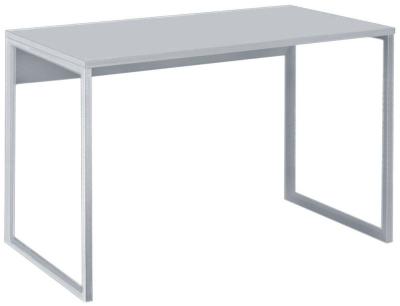 Product photograph of Clearance - Lias Silk Grey Desk - Fss15411 from Choice Furniture Superstore