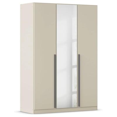 Rauch Alba 136cm 3 Door Mirror Wardrobe Champagne