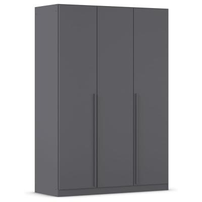 Rauch Alba 136cm 3 Door Wardrobe Metallic Grey