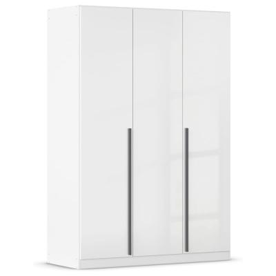 Rauch Alba 136cm 3 Door Wardrobe White Gloss
