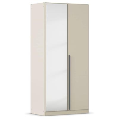 Rauch Alba 91cm 2 Door Mirror Wardrobe Champagne