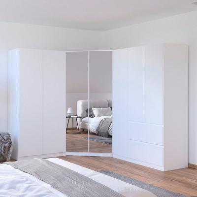 Rauch Costa 208cm 7 Door Lshaped Corner Wardrobe Alpine White