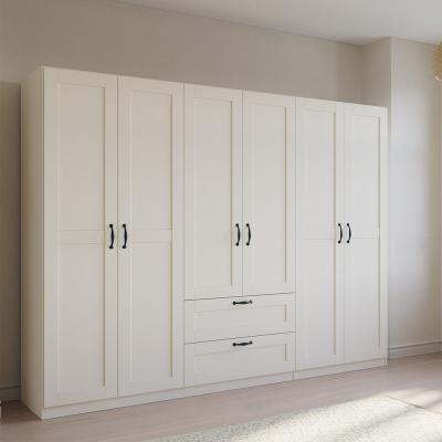 Rauch Cottage 271cm 6 Door Wardrobe With Drawers Alpine White