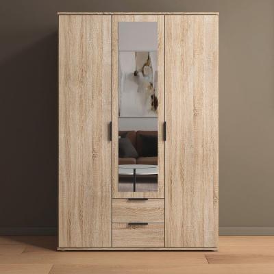 Rauch Essea 127cm 3 Door Combi Wardrobe Sonoma Oak