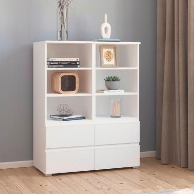 Rauch Joel 4 Drawer Shelving Unit Alpine White