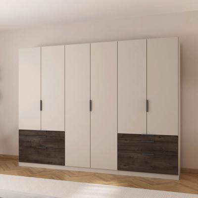 Rauch Koda 271cm 6 Door Wardrobe With Drawers Champagne