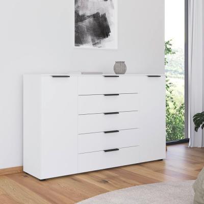 Rauch Flipp 2 Door Sideboard With Adjustable Height 180cm Alpine White