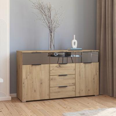 Rauch Skyla 2 Door Sideboard 140cm Artisan Oak