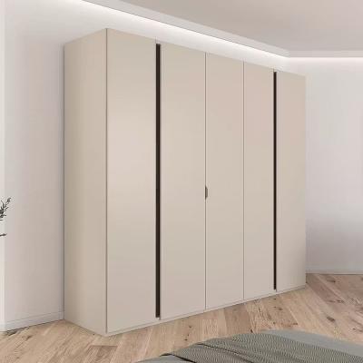 Rauch Luana 251cm 5 Door Wardrobe Champagne And Atlantic Dark Oak