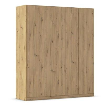 Rauch Wingview Lite 181cm 4 Door Wardrobe Artisan Oak