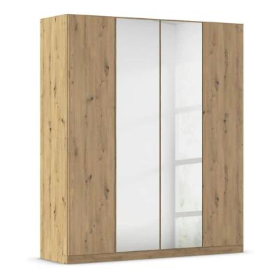 Rauch Wingview Lite 181cm 4 Door Wardrobe With Mirror Artisan Oak