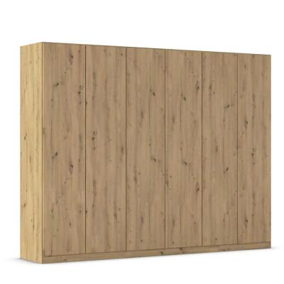 Rauch Wingview Lite 271cm 6 Door Wardrobe Artisan Oak
