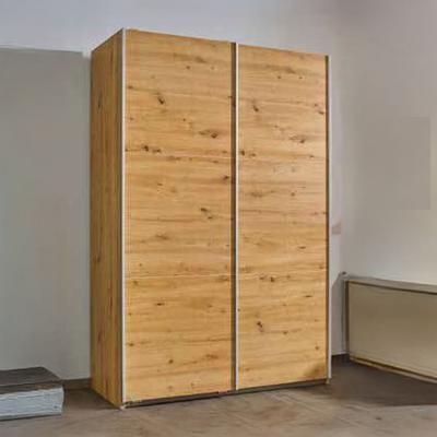 Rauch Slide 131cm 2 Door Sliding Wardrobe Artisan Oak