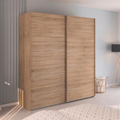 Rauch Evelyn 201cm 2 Door Sliding Wardrobe Sonoma Oak