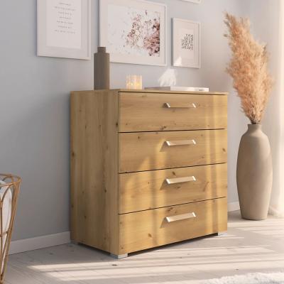 Rauch Evelyn 4 Drawer Chest Wild Oak