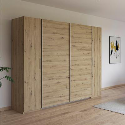 Rauch Kronach 268cm 4 Door Wardrobe Artisan Oak