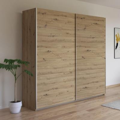 Rauch Kronach 218cm 2 Door Sliding Wardrobe Artisan Oak