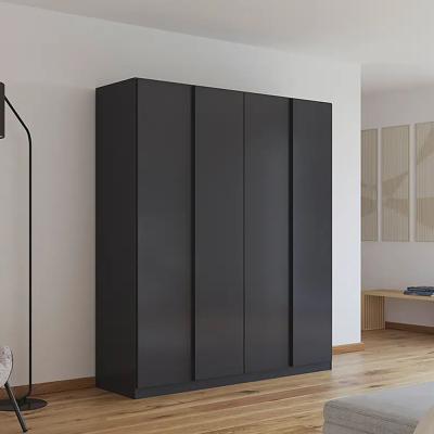 Rauch Monostar 181cm 4 Door Wardrobe With Extras Metallic Dark Grey