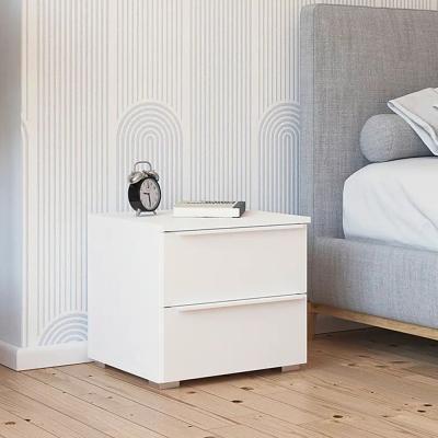 Rauch Monostar 2 Drawer Bedside Cabinet Alpine White