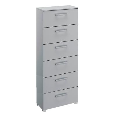 Rauch Skat Pure 6 Drawer Tall Chest Silk Grey