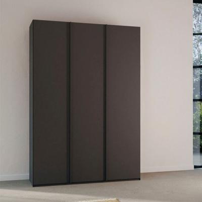 Rauch Skat Meridian 151cm 3 Door Wardrobe Graphite