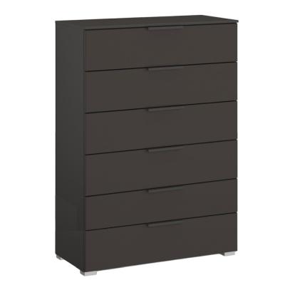 Rauch Skat Meridian 6 Drawer Chest Graphite