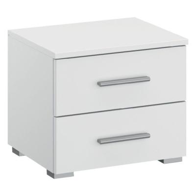 Rauch Base 2 Drawer Bedside Cabinet - Alpine White