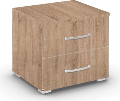 Rauch Aditio 2 Drawer Bedside Cabinet - Sonoma Oak
