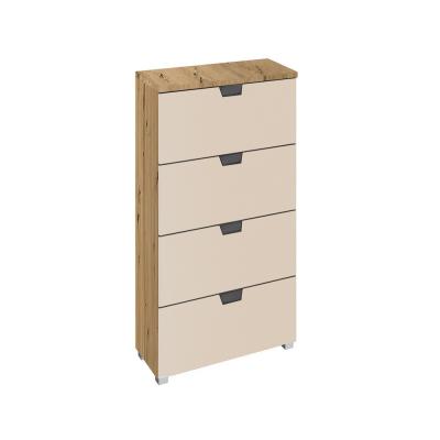 Rauch Aditio 4 Drawer Narrow Chest - Artisan Oak and Champagne