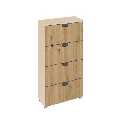 Rauch Aditio 4 Drawer Narrow Chest - Champagne and Artisan Oak