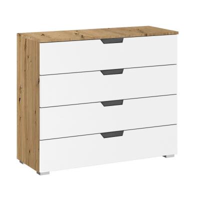 Rauch Aditio 4 Drawer Wide Chest - Artisan Oak and Alpine White