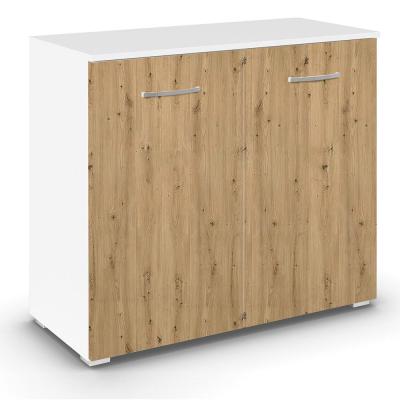 Rauch Aditio 2 Door Cupboard - Alpine White and Artisan Oak