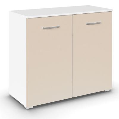 Rauch Aditio 2 Door Cupboard - Alpine White and Champagne