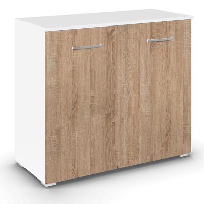Rauch Aditio 2 Door Cupboard - Alpine White and Sonoma Oak
