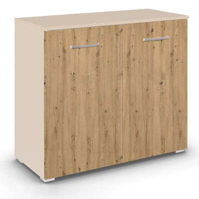 Rauch Aditio 2 Door Cupboard - Champagne and Artisan Oak