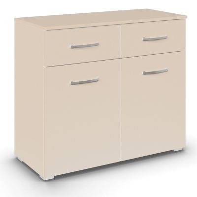 Rauch Aditio 2 Door Small Sideboard - 80cm - Champagne