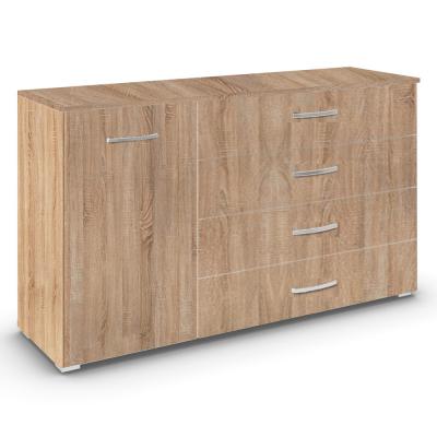 Rauch Aditio 1 Door Medium Sideboard - 120cm - Sonoma Oak