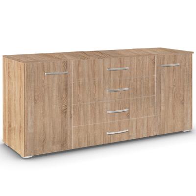 Rauch Aditio 2 Door Large Sideboard - 160cm - Sonoma Oak