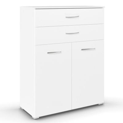 Rauch Aditio 2 Door Cupboard with 2 Top Drawer - Alpine White