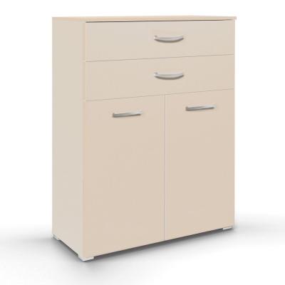 Rauch Aditio 2 Door Cupboard with 2 Top Drawer - Champagne