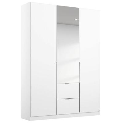 Rauch Memphis 136cm 3 Door Combi Wardrobe - Alpine White