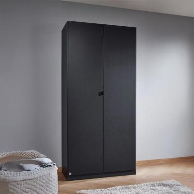 Rauch Ontario 91cm 2 Door Wardrobe - Metallic Grey