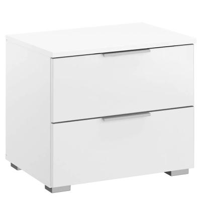Rauch Alabama 2 Drawer Bedside Cabinet - Alpine White