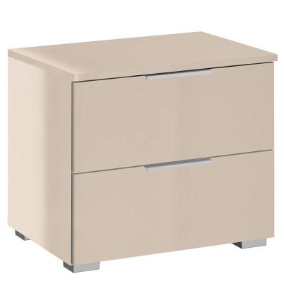 Rauch Alabama 2 Drawer Bedside Cabinet - Champagne