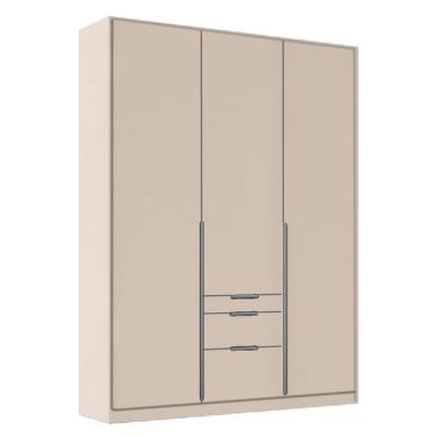 Rauch Alabama 136cm 3 Door Wardrobe with Drawer - Champagne