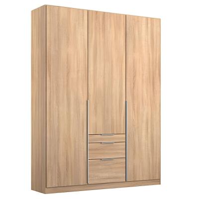 Rauch Alabama 136cm 3 Door Wardrobe with Drawer - Sonoma Oak