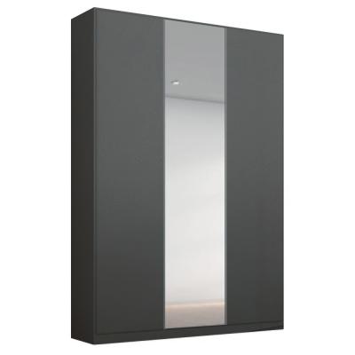 Rauch Alabama 136cm 3 Door Wardrobe with Mirror - Champagne