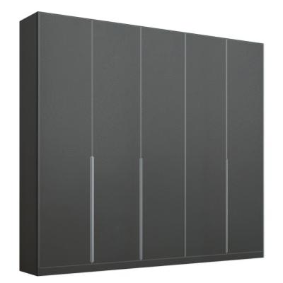 Rauch Alabama 226cm 5 Door Wardrobe - Metallic Dark Grey